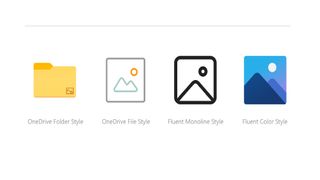 New OneDrive Windows 10 icon