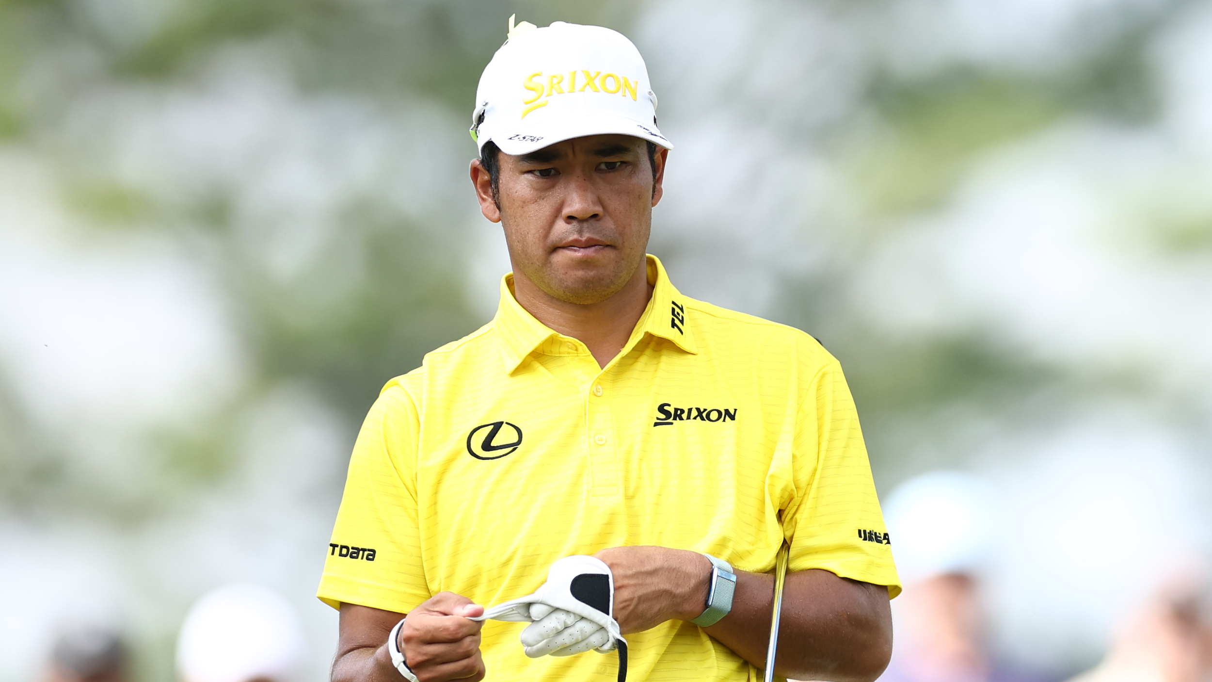 Hideki Matsuyama in the Tour Championship