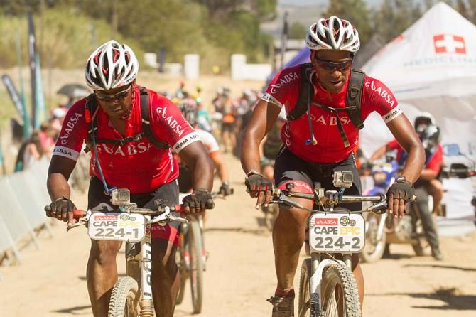 Andre Ross and Gugu Zulu