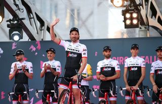 Trek at the presentation of the 2016 Giro d'Italia