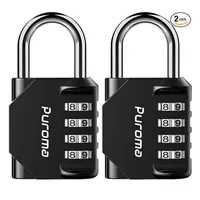 Puroma 2 Pack Combination Padlocks|$12.99, &nbsp;$7.99 at Amazon