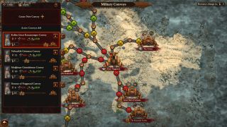 Total War: Warhammer 3 Chaos Dwarf convoys