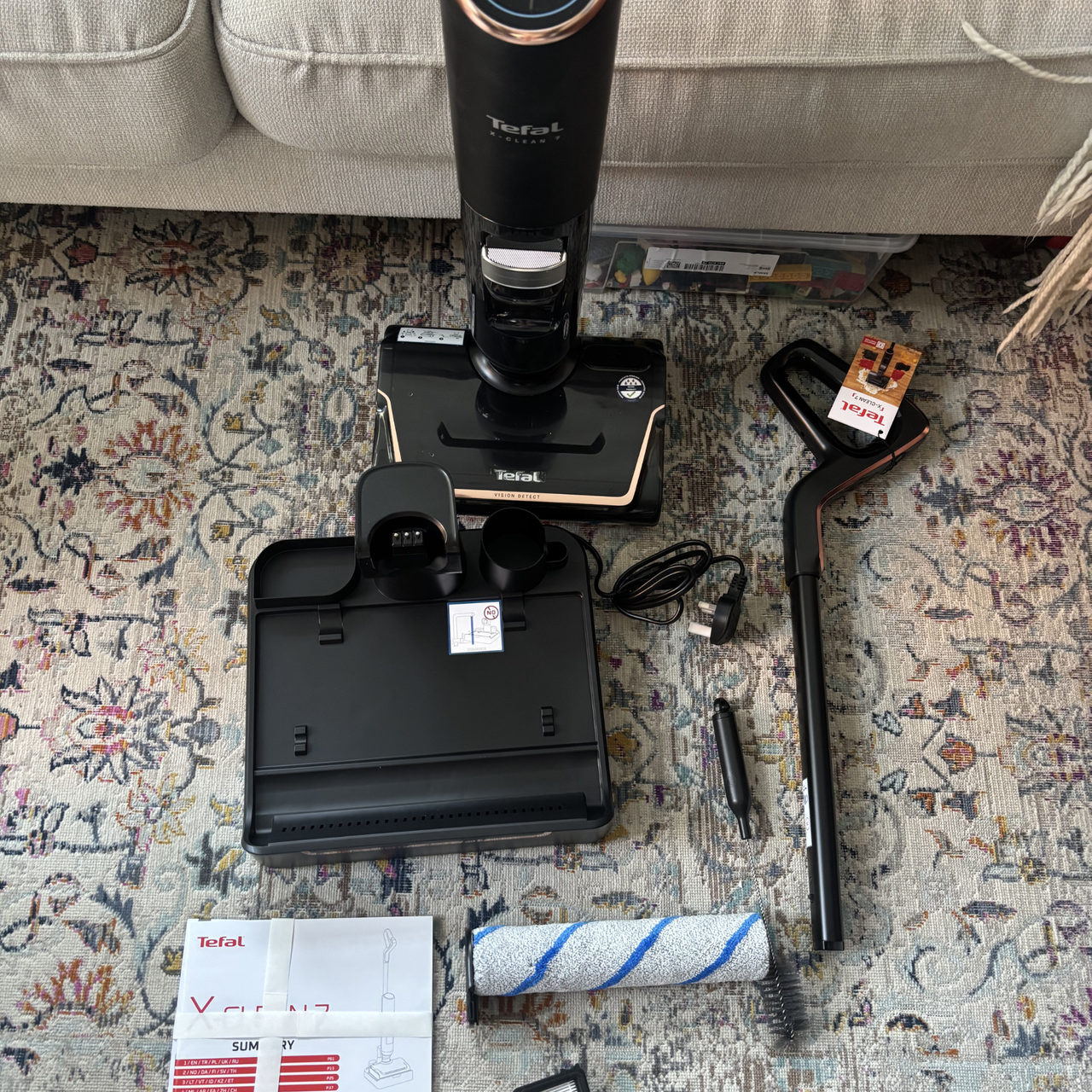 Tefal X-Clean 7 unboxing