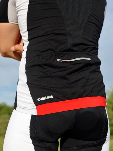 The back features a large mesh panel, too, plus a proper complement of pockets.