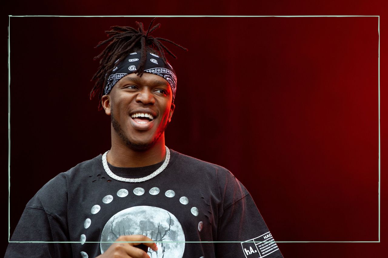 a close up of KSI from Parklife 2021, who has a new documentary coming out in 2023