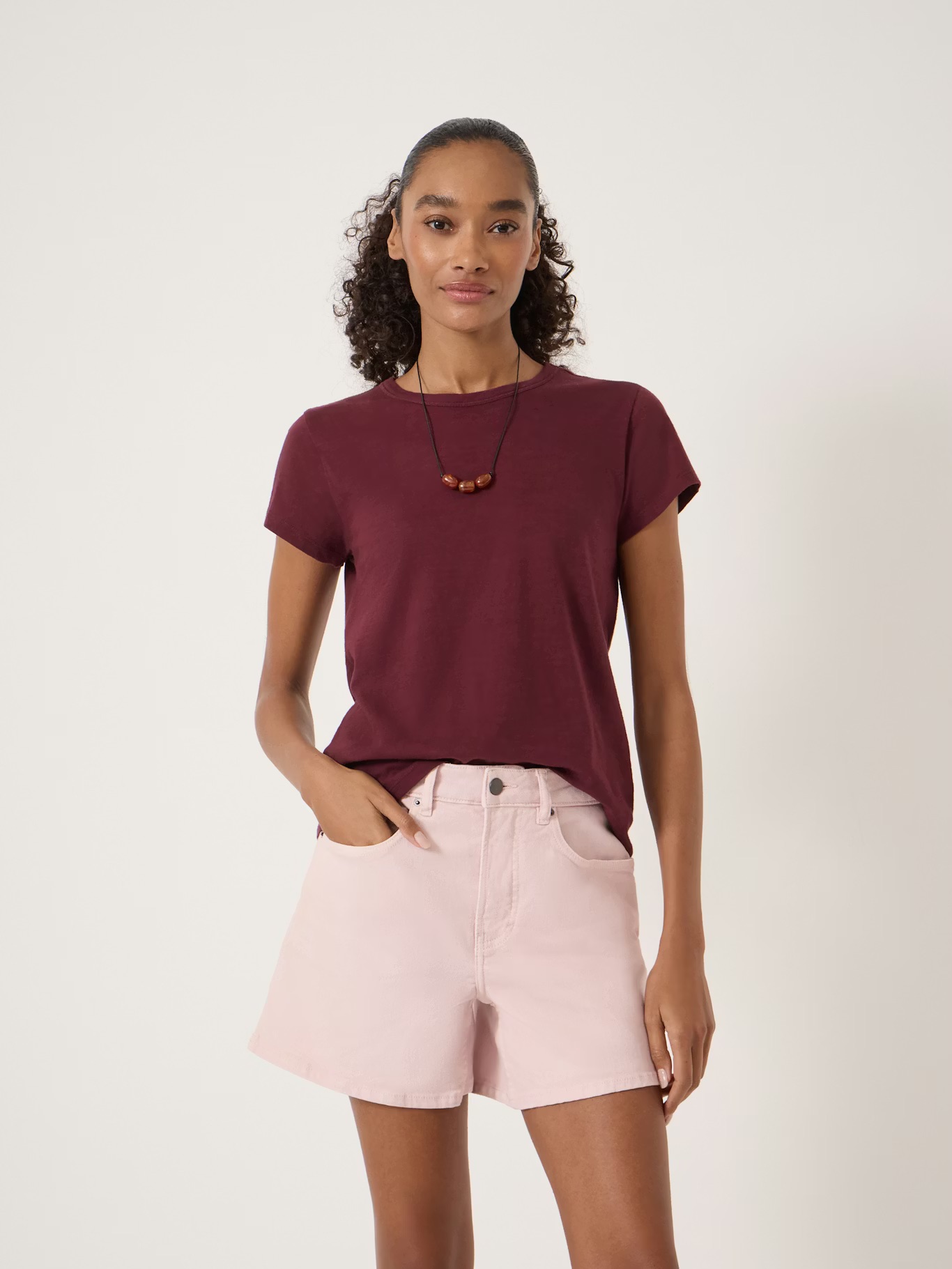 Hush, Slim Fit Slub Crew T-Shirt