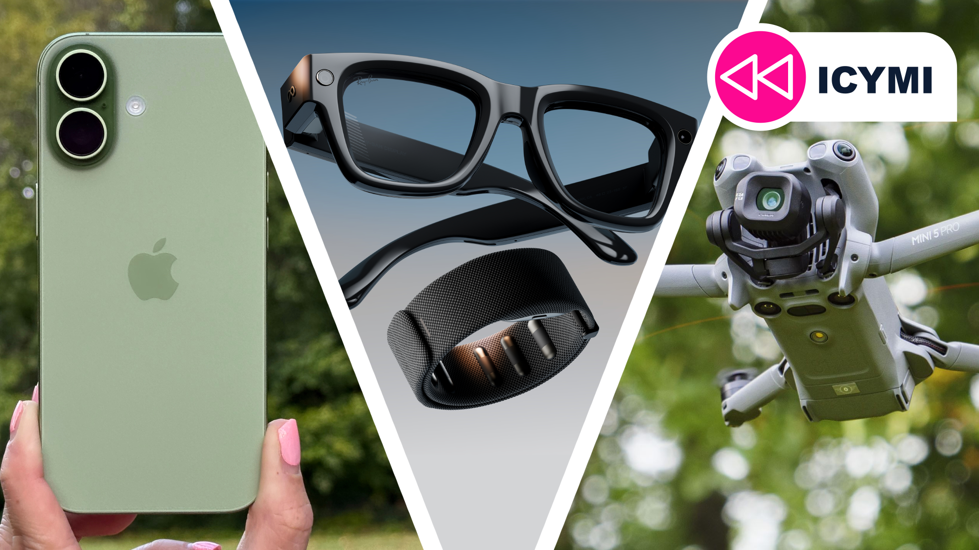 The iPhone 17, Meta Ray-Ban Display and DJI Mini Pro 5