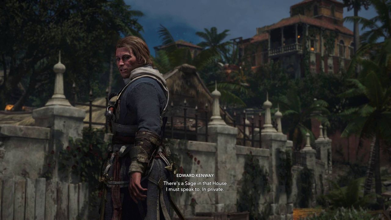How to find the Sage and the prison key in Black Flag Resynced