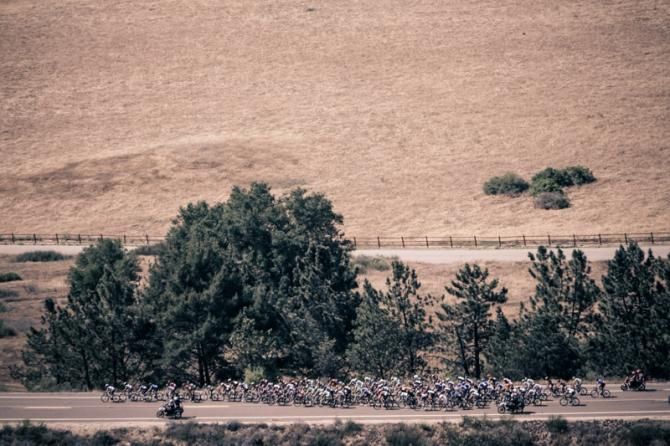Wide open fields and high temps for today's race.