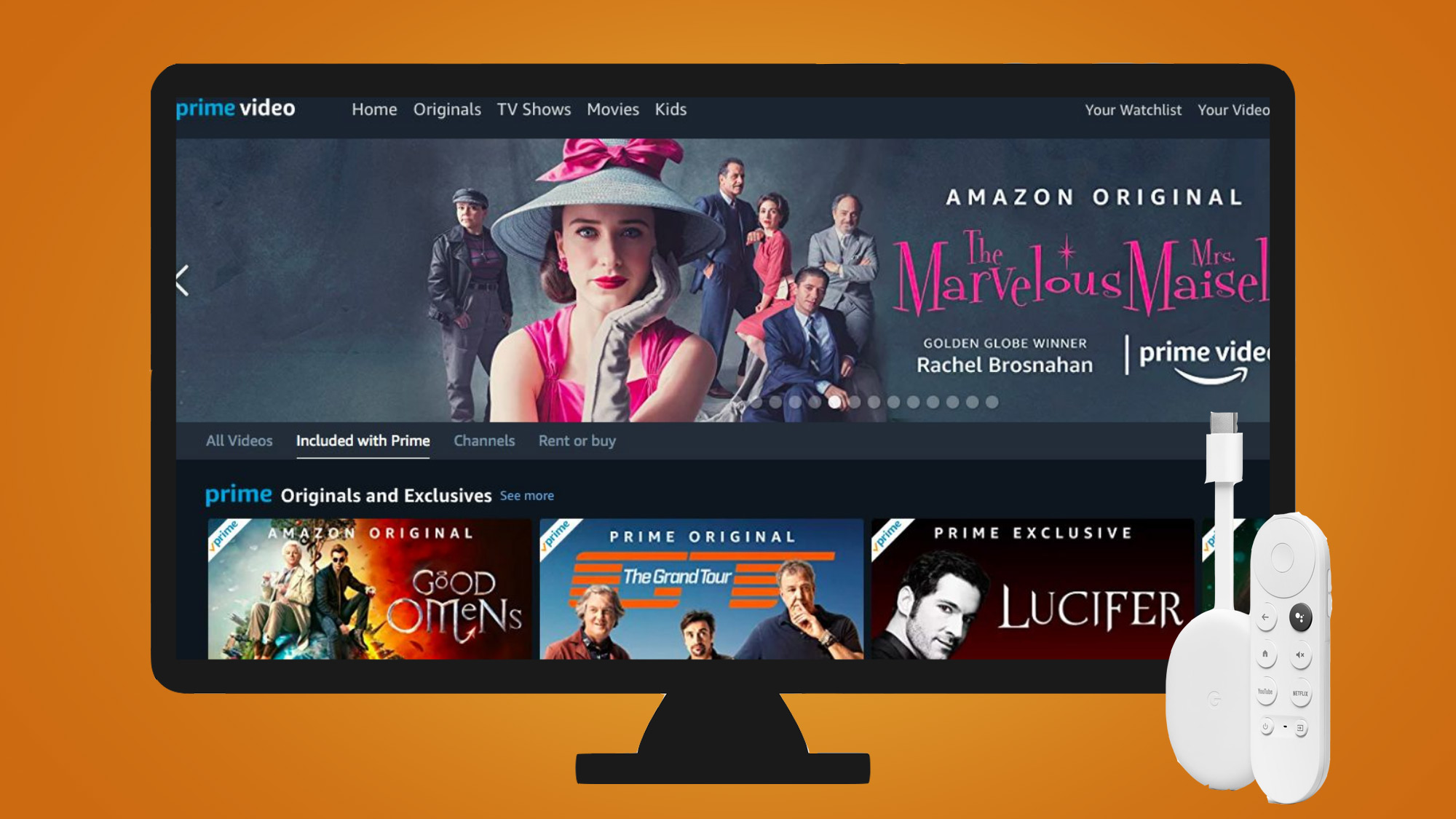 royalty evigt stof Amazon Prime Video on Chromecast: how to get it and start watching now |  TechRadar