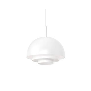 dome pendant light with inner rings