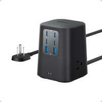 Anker A91C6 Charging Station (100W) w/ 6-ports, 3 outlets: was $59, now $35 at Amazon