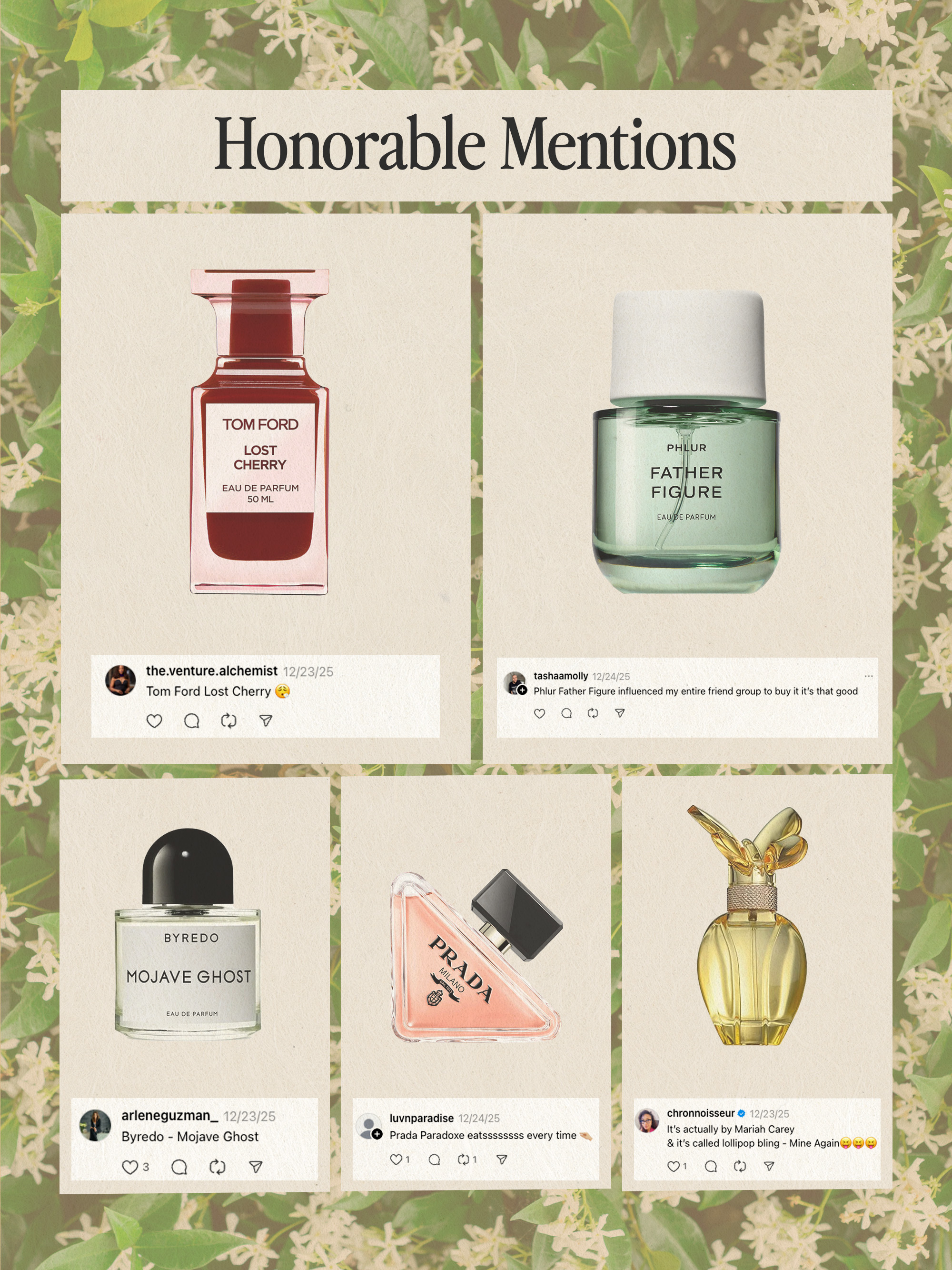 perfume reviews from real customers