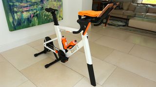 Zwift Ride in a home setting