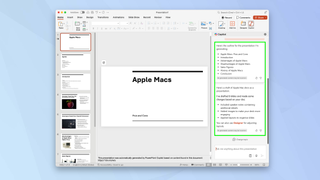 How to turn a Word doc into a PowerPoint presentation using Copilot