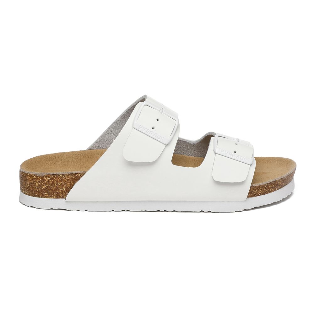 Mallard Leather Twin Buckle Sandals