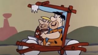 Barney Rubble and Fred Flintstone on The Flintstones