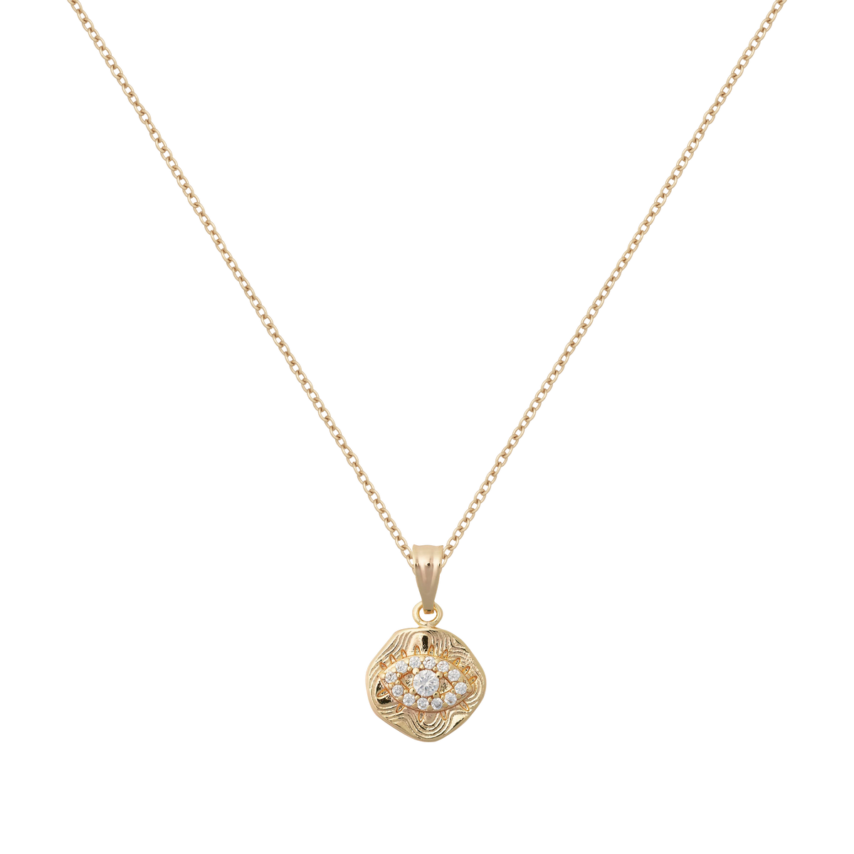 Clarity Evil Eye Necklace