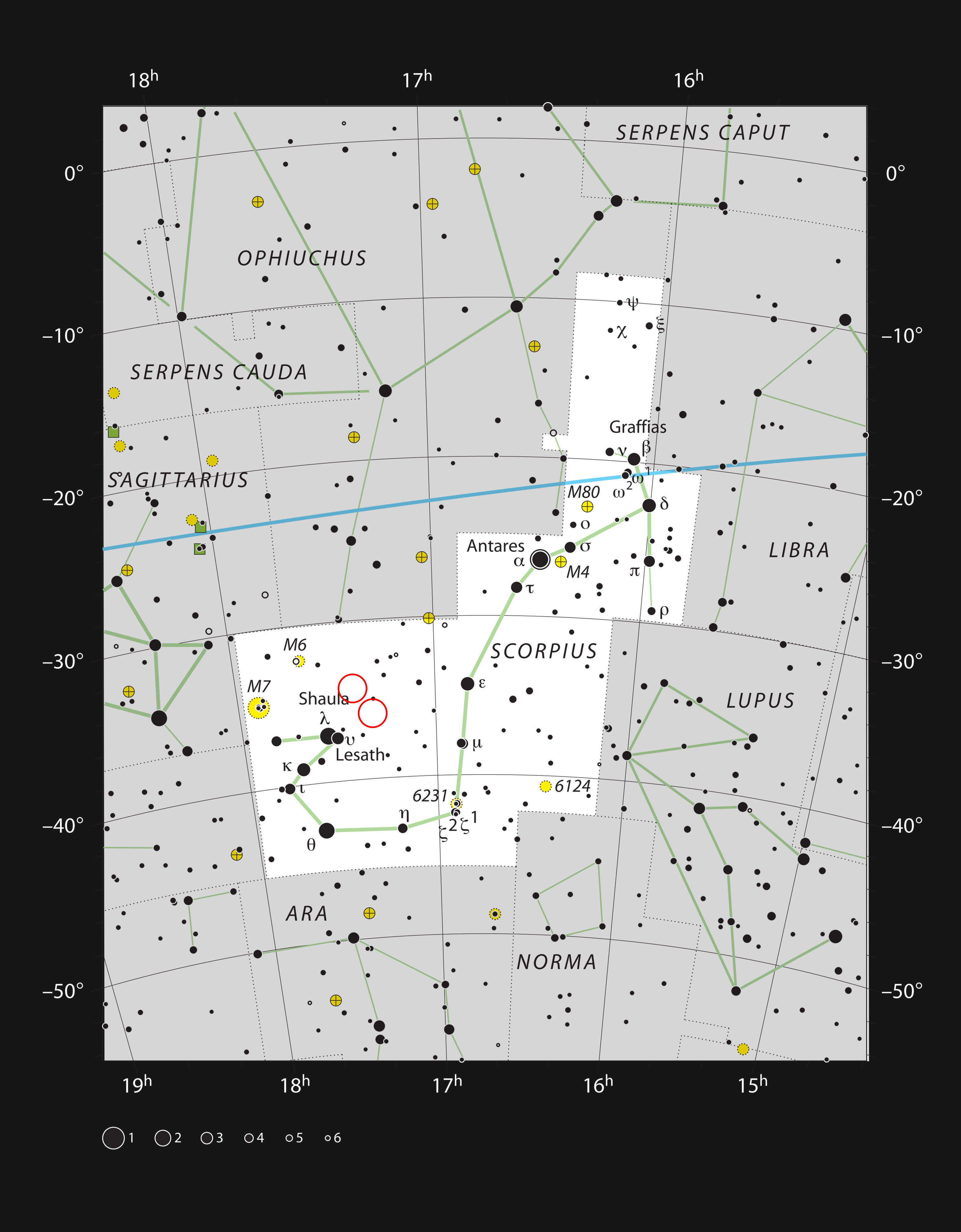 This montage shows some highlights from the VLT Survey Telescope's view of the Cat's Paw Nebula (NGC 6334) and the Lobster Nebula (NGC 6357).