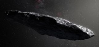Researchers studying the interstellar object 'Oumuamua said that it might have an icy core concealed by a rocky, protective crust.