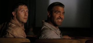 O Brother Where Art Thou Tim Blake Nelson and George Clooney at the movies