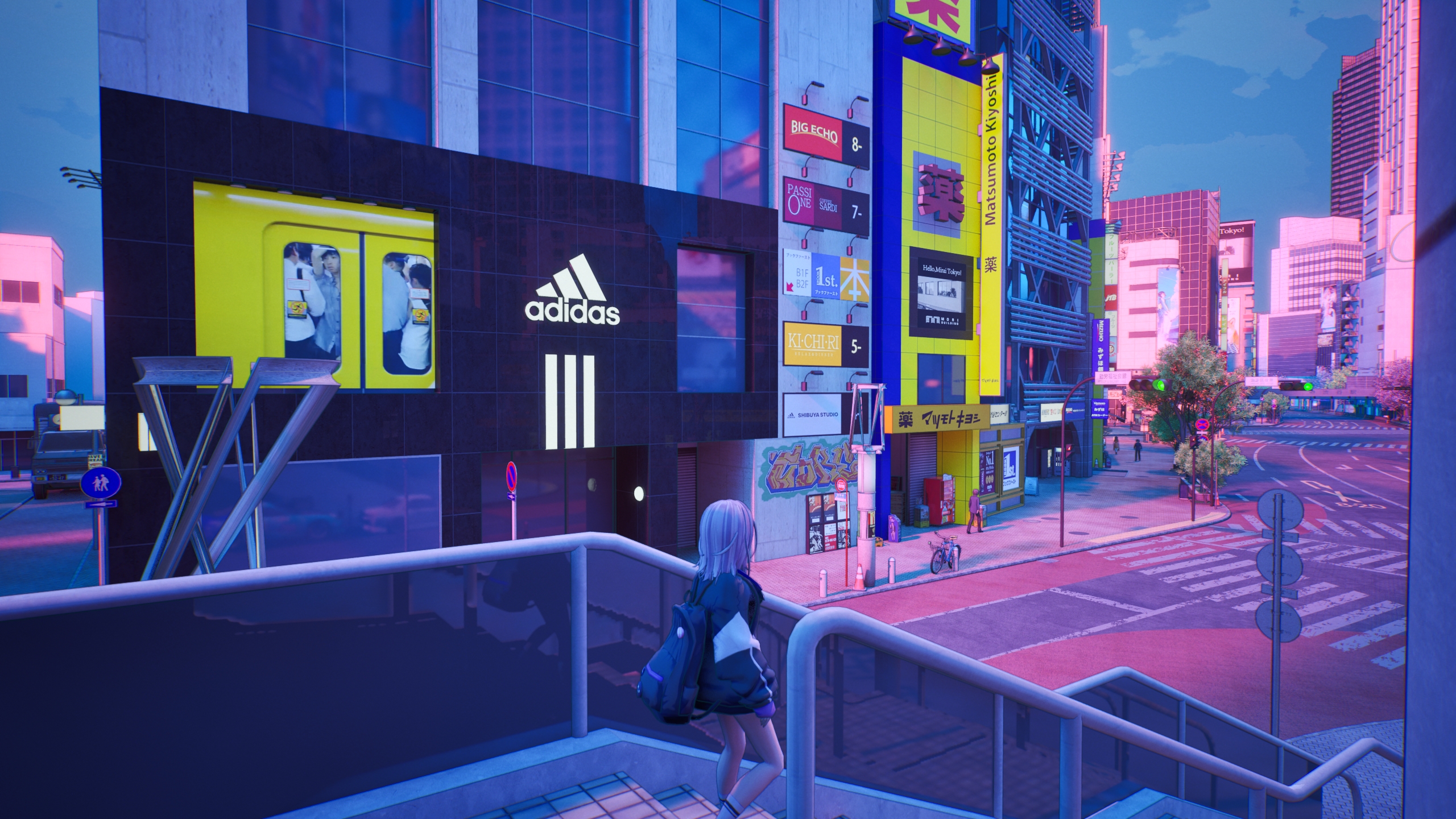 Discover an anime model of Tokyo on this free Unreal Engine 5 demo