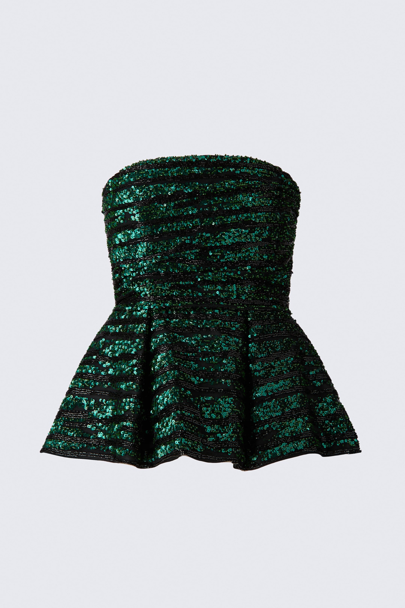 Embellished Peplum Top