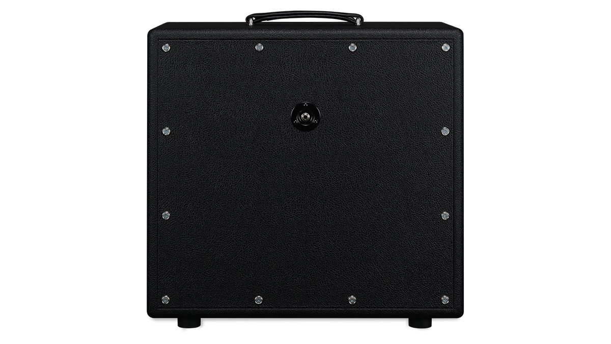 The Soldano 112 extension cabinet is loaded with a 12" Redback Celestion