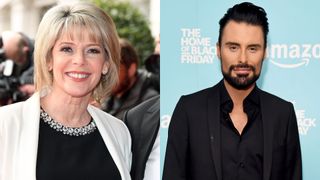 Ruth Langsford side by side with Rylan Clark