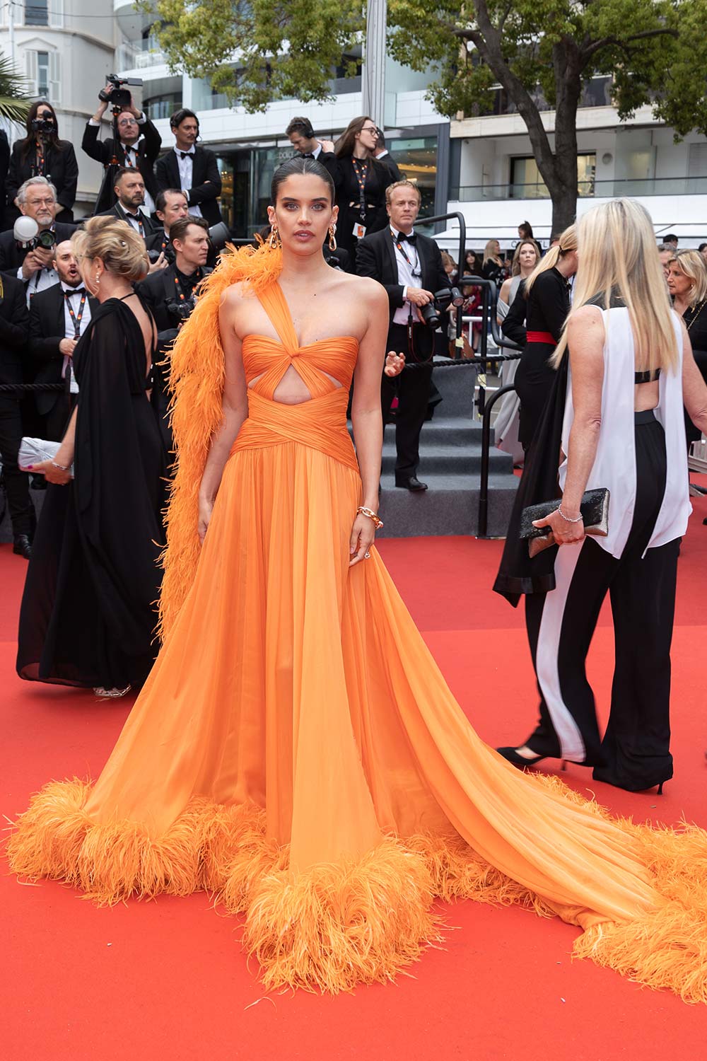 Alicia Vikander wears Louis Vuitton gown at Cannes 2023