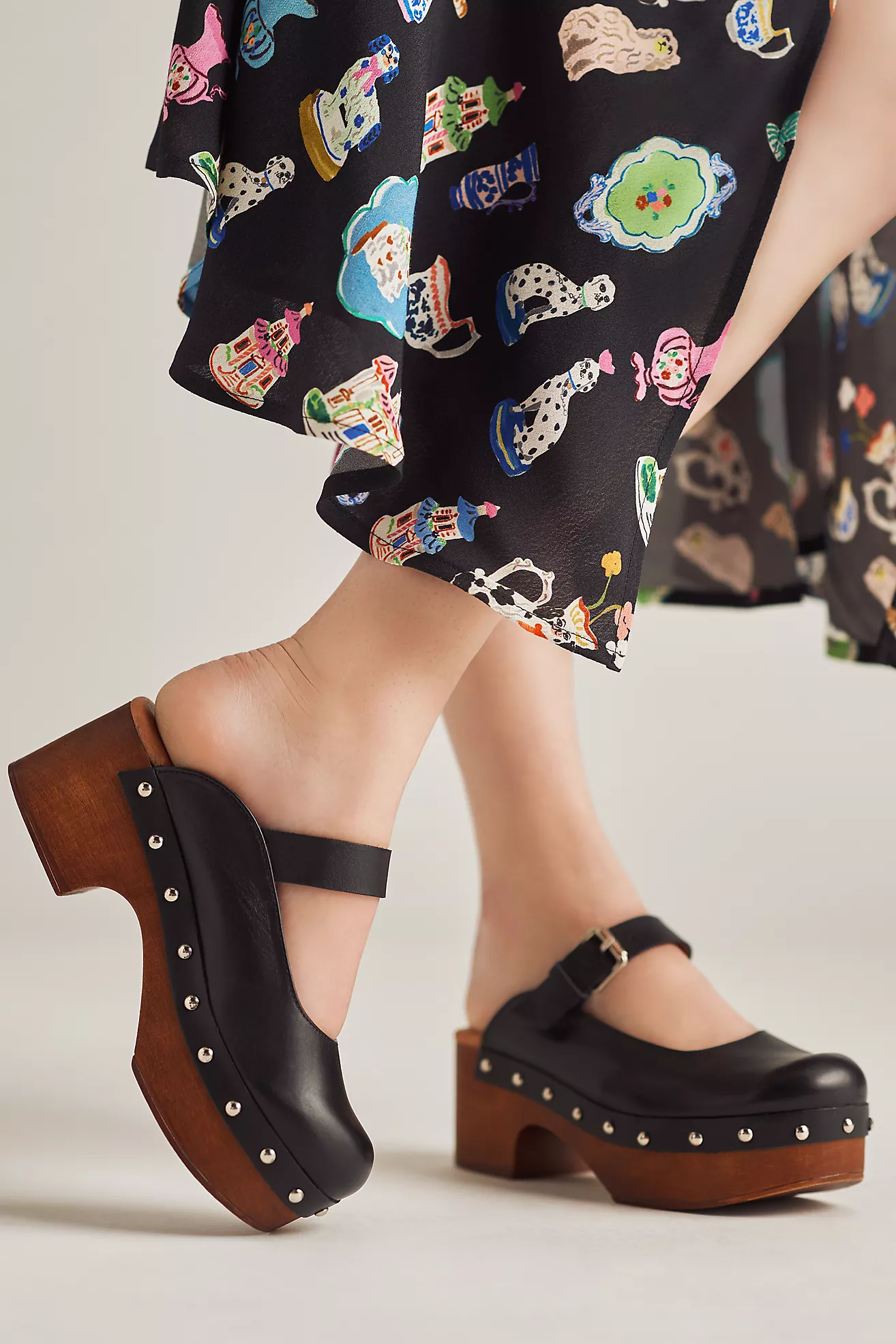 Wooden to bone tho high heels from anthropology