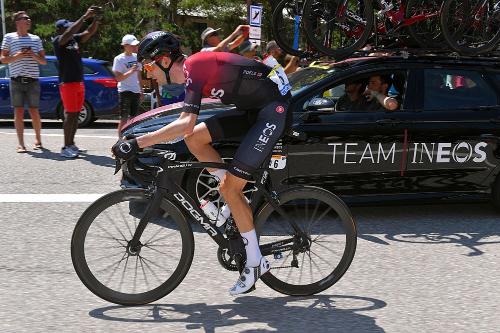 Wout Poels (Team Ineos) during stage 18