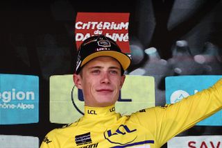 2023 Critérium du Dauphiné race leader Jonas Vingegaard
