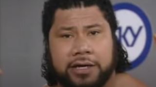 Haku close-up during WWE interview