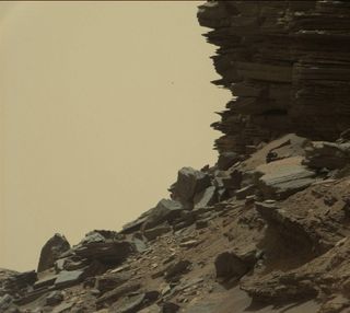 Rocky landscape on Mars looks like a national park