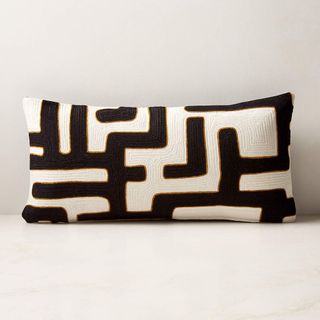 Vitali Lumbar Pillow against a white background.