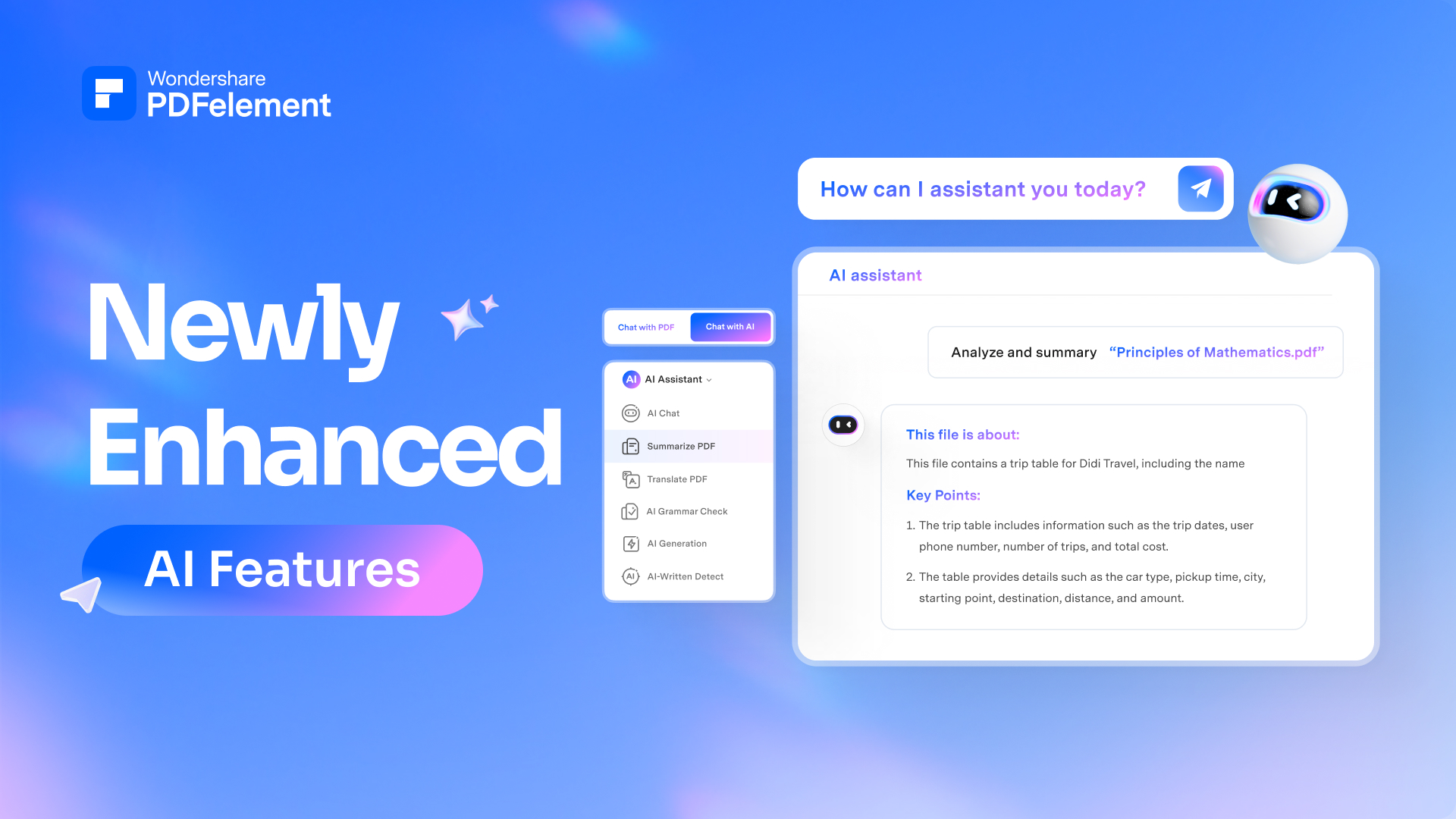  Boost your productivity with a powerful suite of AI-powered tools from Wondershare PDFelement 11