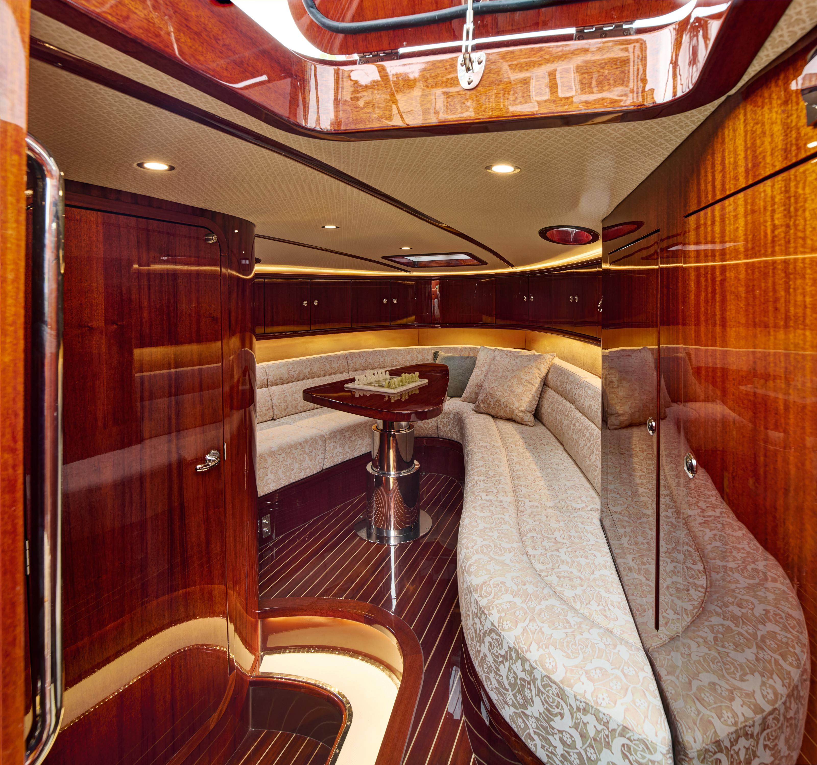 Inside the J Craft Torpedo, with interiors by Sarah Magness