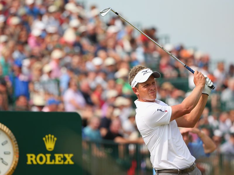 Luke Donald at Hoylake