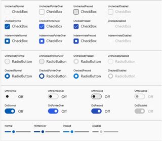 基本入力コントロール