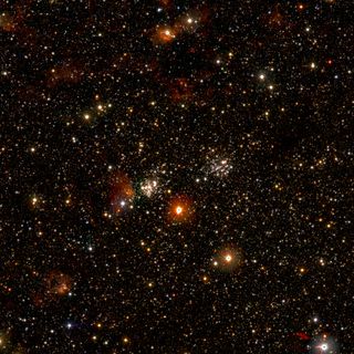 Closeup of 1-billion-star photo