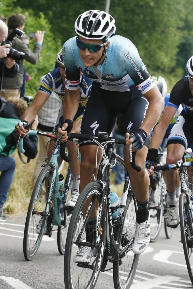 Niki Terpstra (OPQS) on the climb