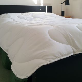 The Emma Cloud duvet being tested at home