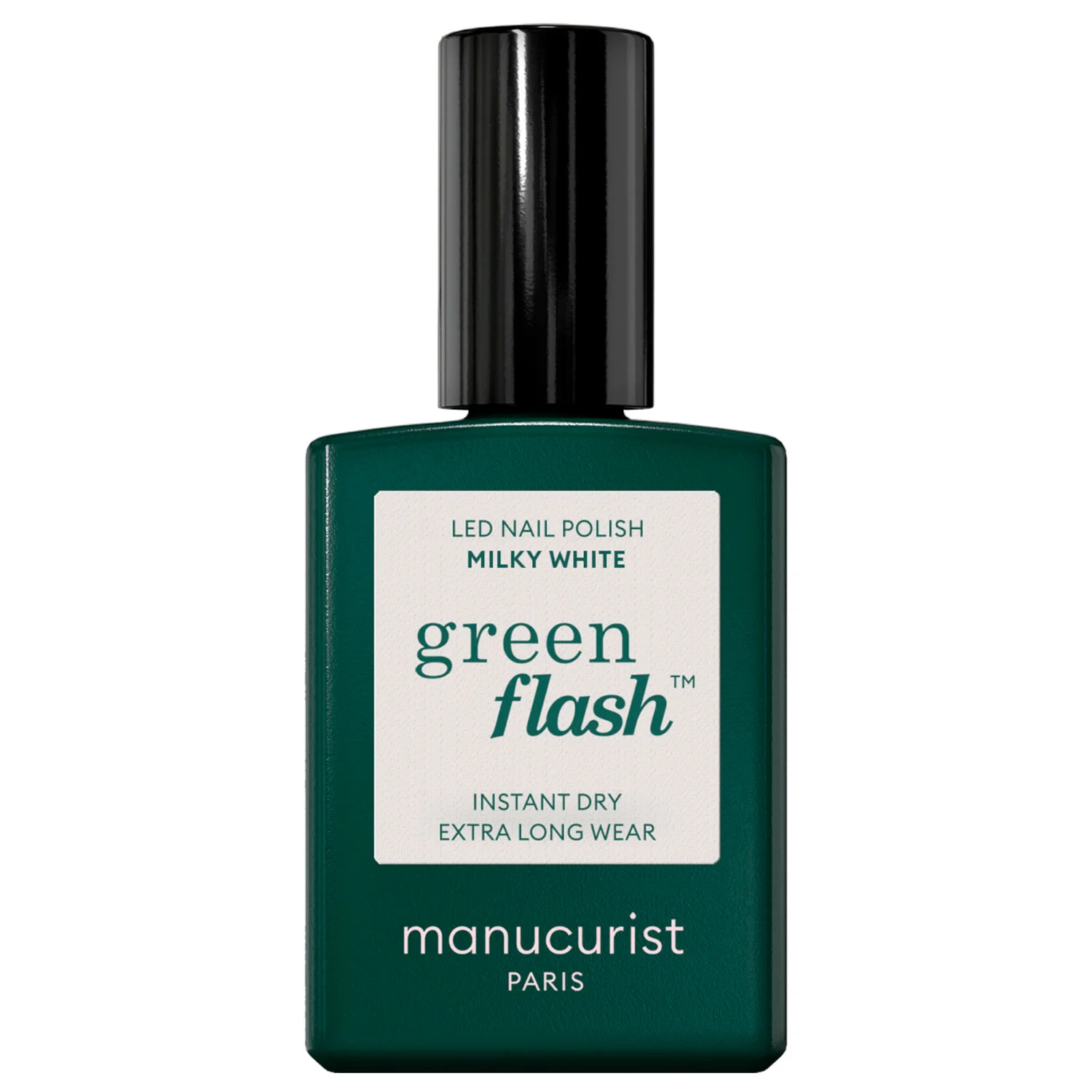 Manucurist Green Flash Polish - Milky White 15ml