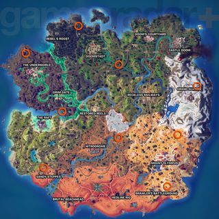 Fortnite henchmen locations map