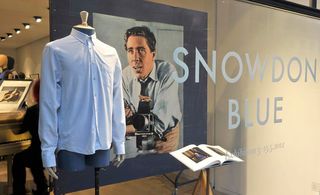 View of Snowdon Blue exhibition