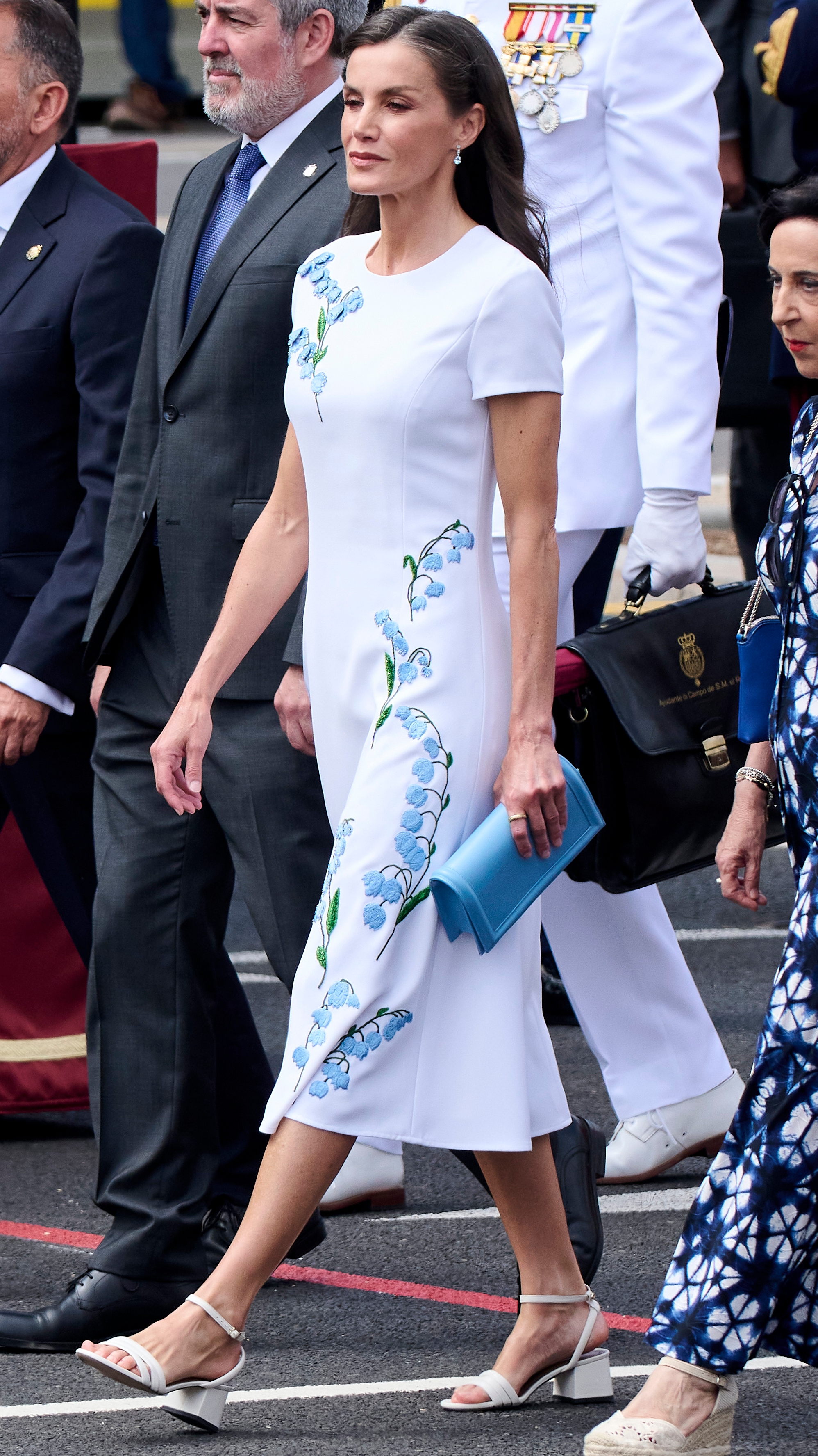 Queen Letizia of Spain attends the Armed Forces 2025 Day on June 07