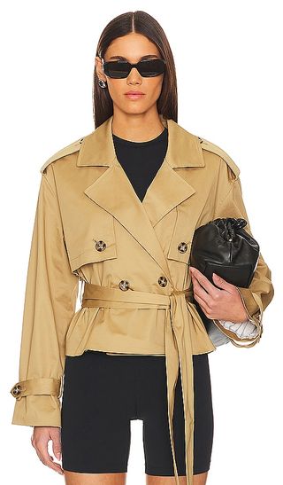 The Cropped Charles Trench Coat