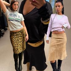 spring boots and skirts outfits 2026