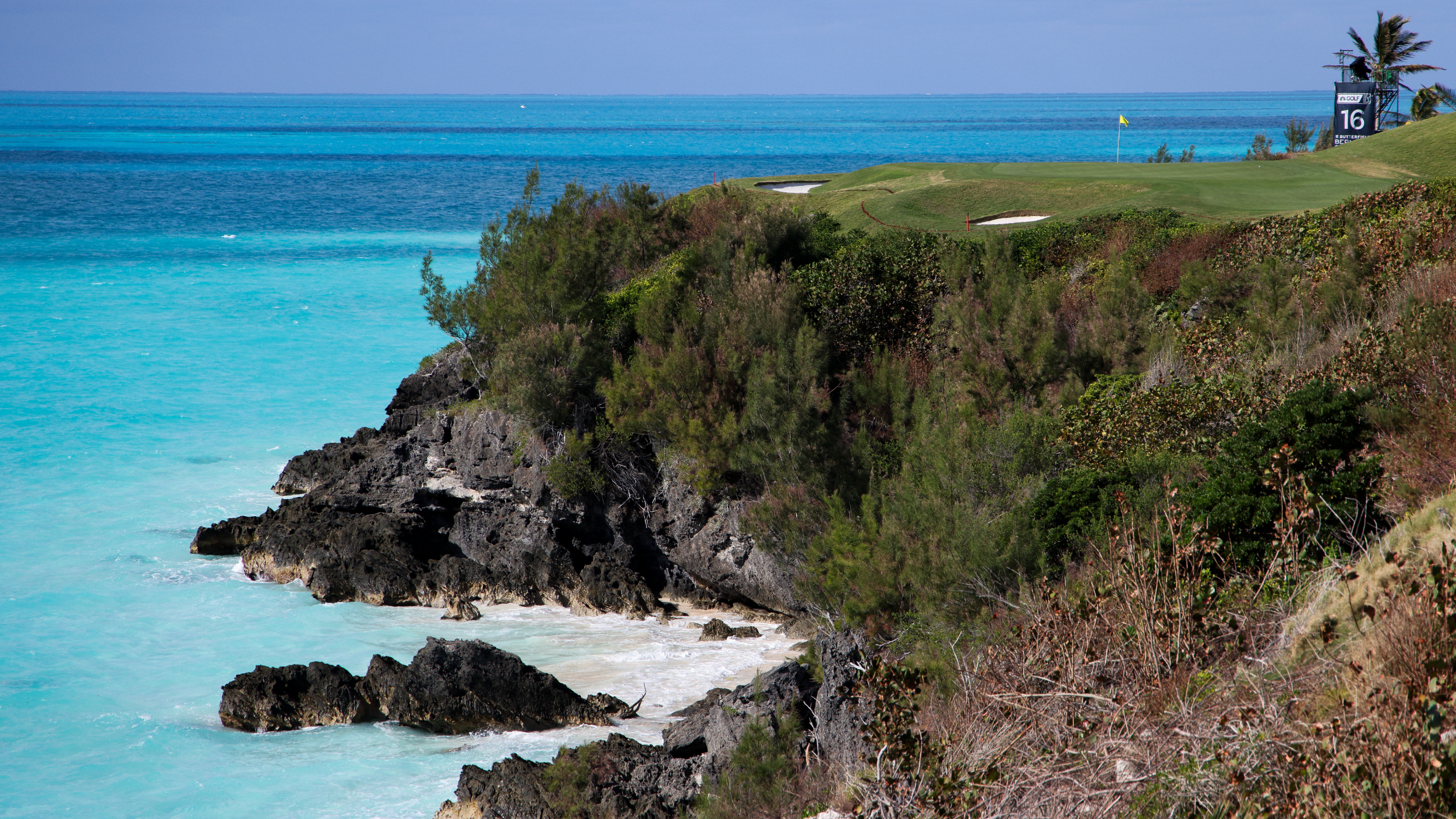 The 16th hole at Port Royal